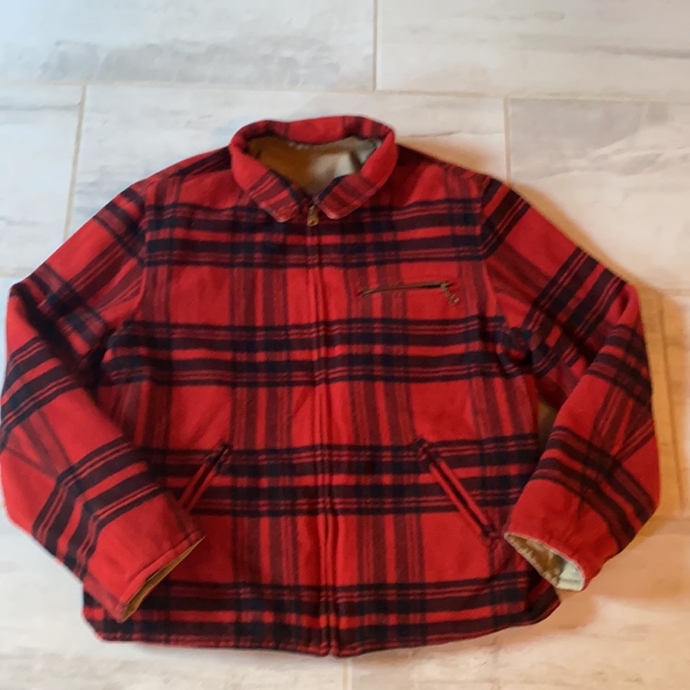 American Living Men’s Reversible Plaid Jacket (L).Make me a offer l can't refuse